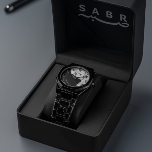 Relógio Masculino SABR Arábia Contrast | Eclipse Art Edition