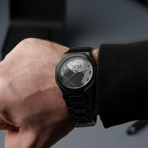 Relógio Masculino SABR Arábia Contrast | Eclipse Art Edition