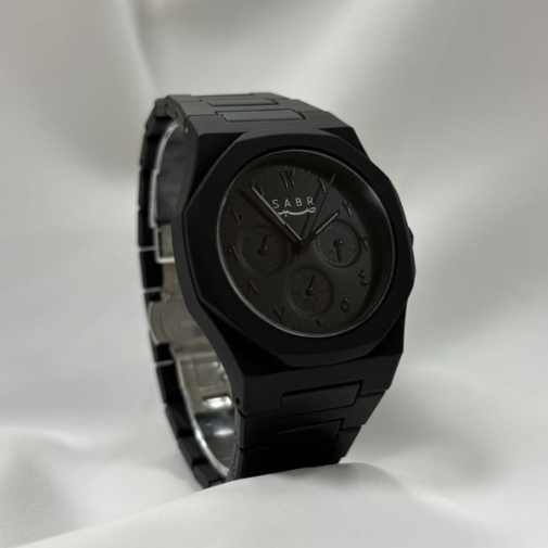 Relógio Masculino Sabr Arábia Crono Black