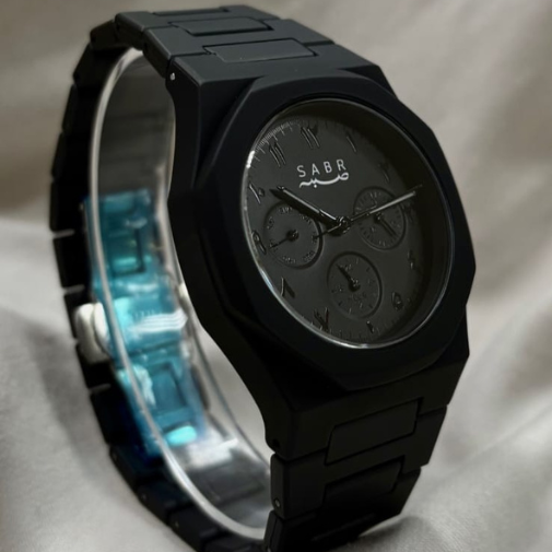 Relógio Masculino Sabr Arábia Crono Black