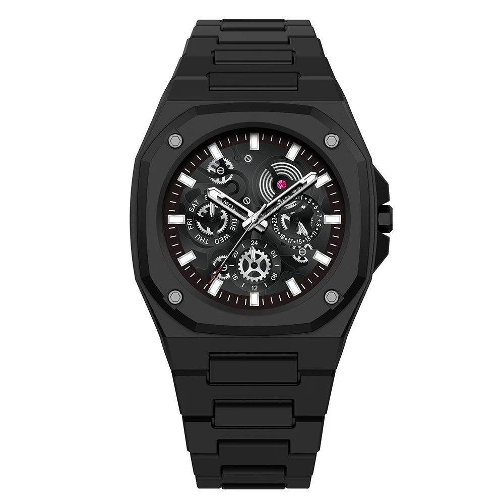 Relógio Masculino SABR Minimalist Pulse – Noir Sport Edition
